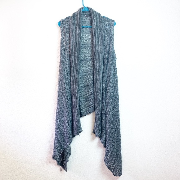 Questions by Say What Gray Women's Cardigan OS. P - Picture 2 of 9